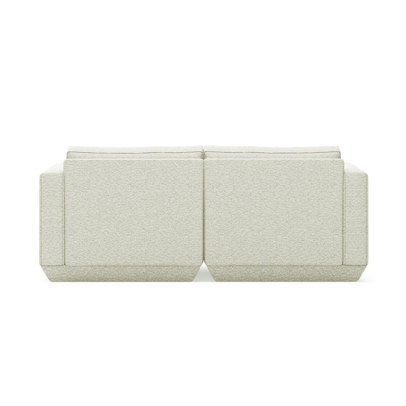Podium Sofa: 2 - Seater - Gus* Modern - Sofas - Bayview Silver - HORNE