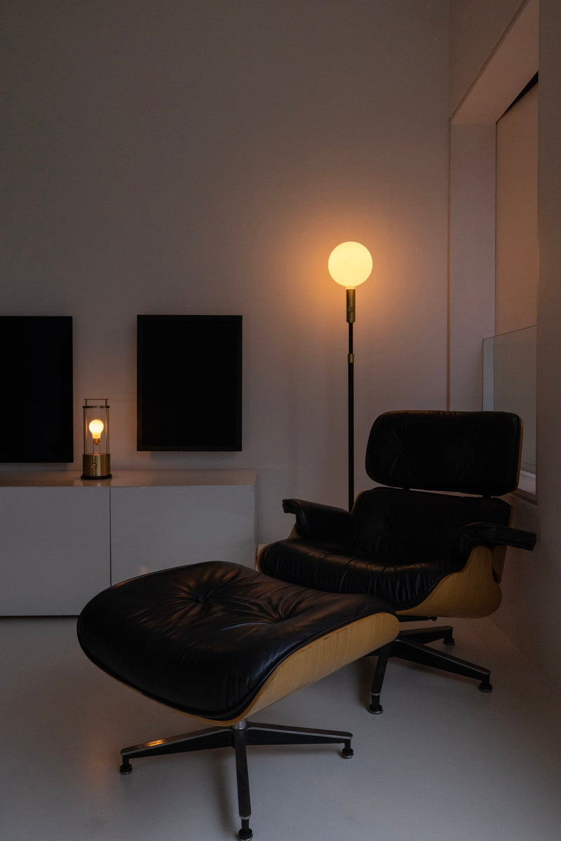 Poise Adjustable Floor Lamp - Tala - Brass - HORNE