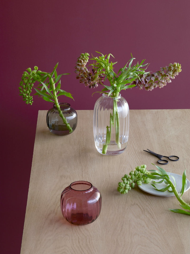 Primula Vase - Smoke - Holmegaard - Vases - HORNE