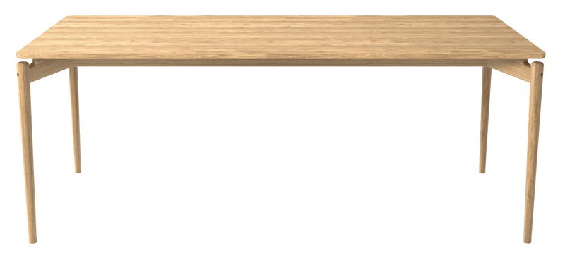 PURE Dining Table - Bruunmunch - Tables - Small - Oak White Oil - HORNE