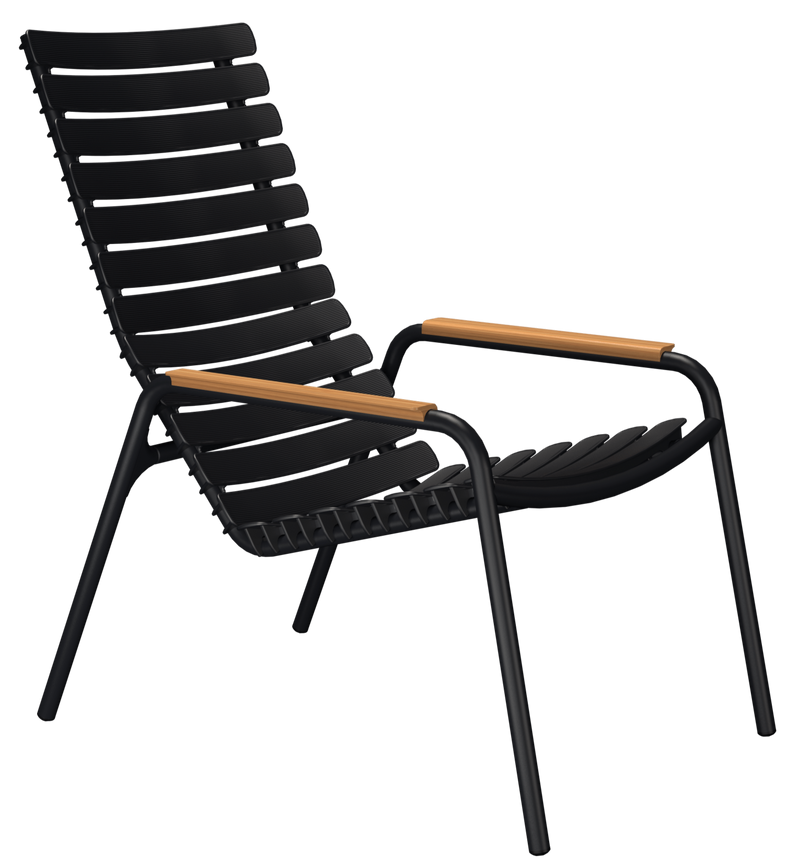 ReCLIPS Outdoor Lounge Chair - HOUE - Outdoor Furniture - Sky Blue - Bamboo - HORNE