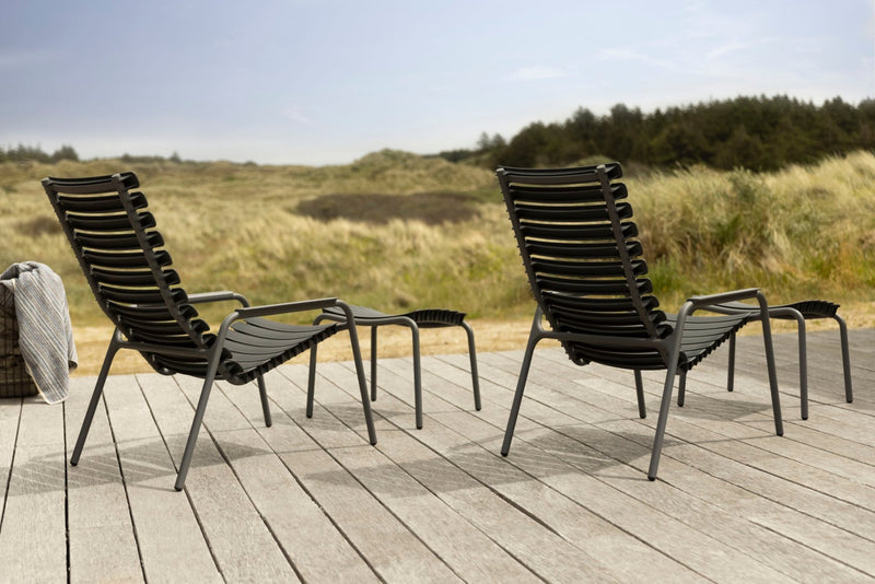 ReCLIPS Outdoor Lounge Chair - HOUE - Outdoor Furniture - Sky Blue - Bamboo - HORNE