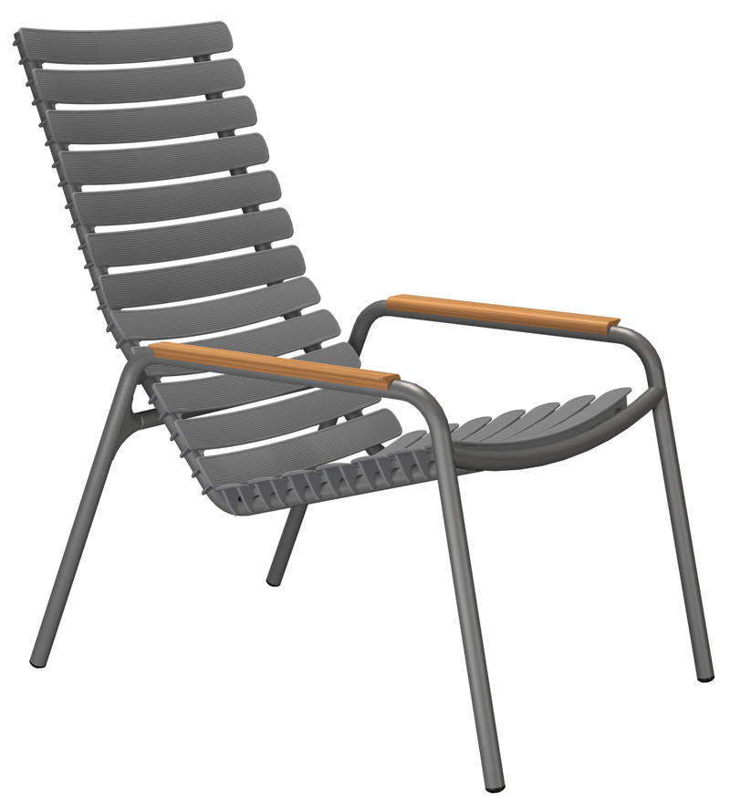ReCLIPS Outdoor Lounge Chair - HOUE - Outdoor Furniture - Sky Blue - Bamboo - HORNE