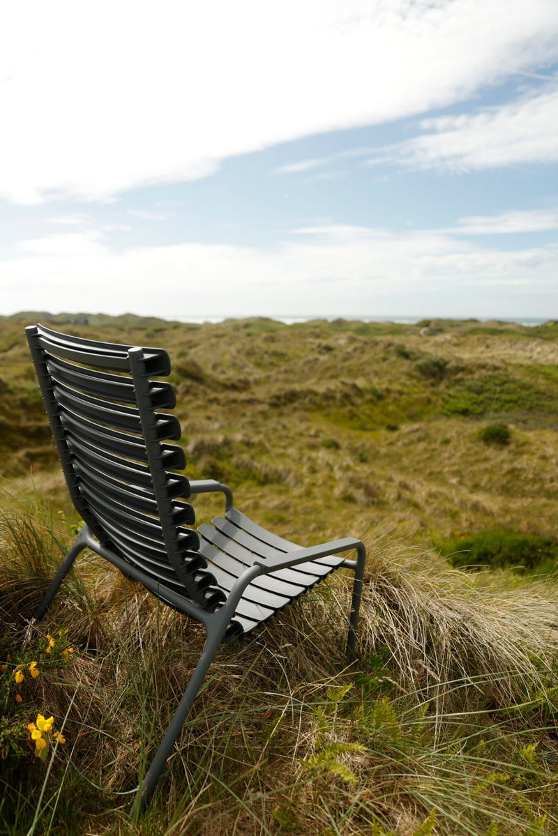 ReCLIPS Outdoor Lounge Chair - HOUE - Outdoor Furniture - Sky Blue - Bamboo - HORNE