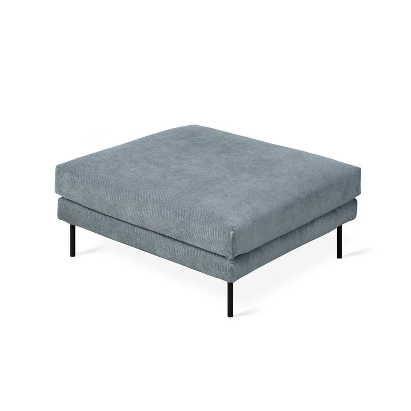 Renfrew Ottoman - Gus* Modern - Stools + Benches + Ottomans - Merino Cream - HORNE