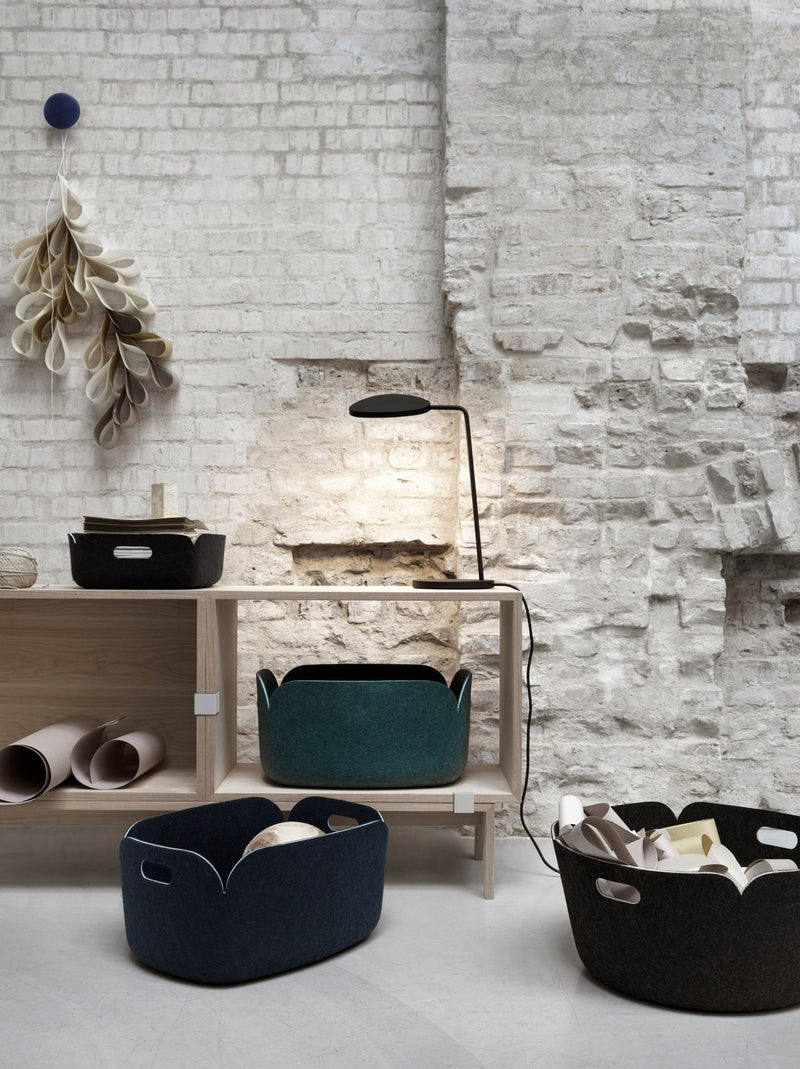 Restore Basket - Muuto - Storage + Organization - Black - HORNE