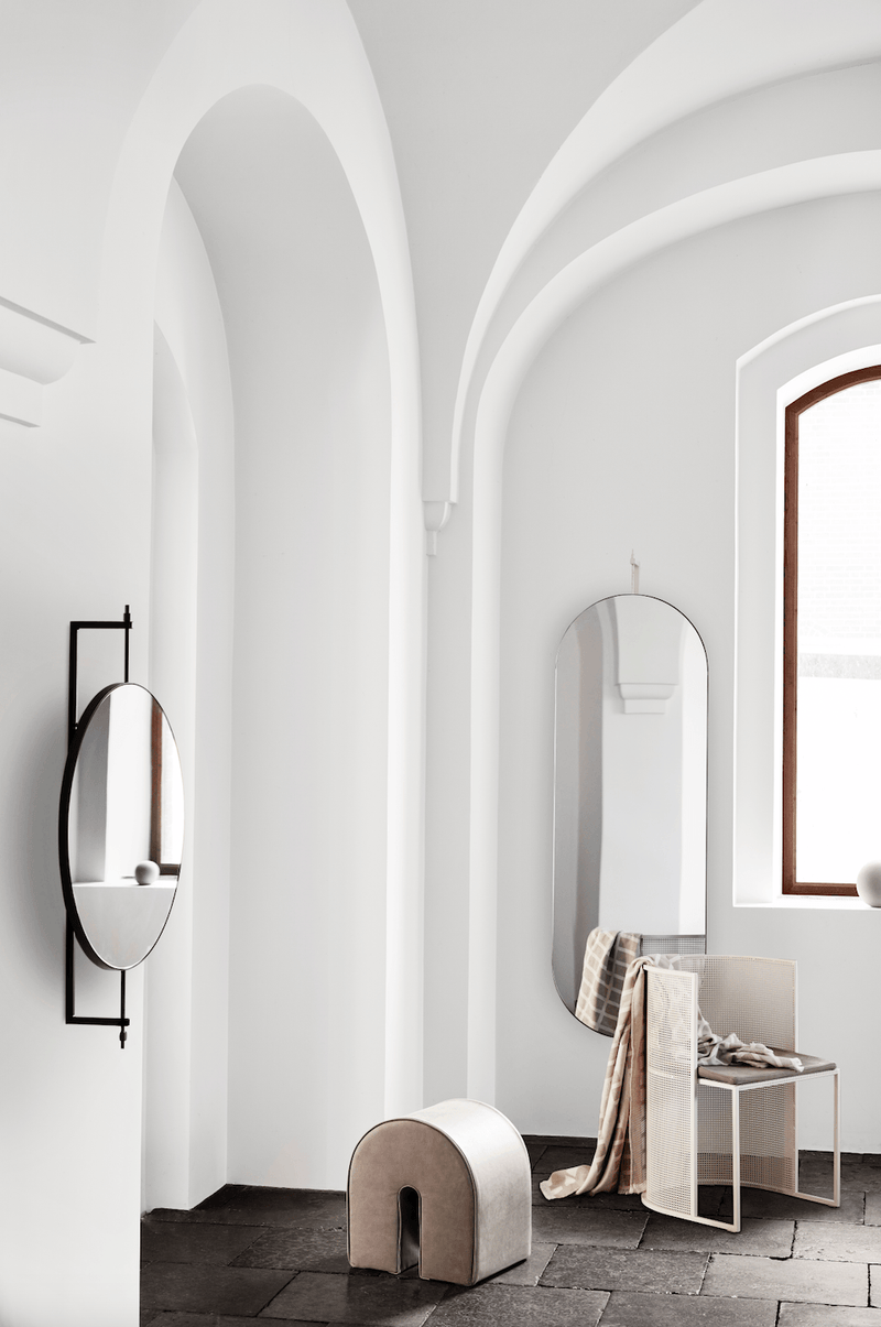 Rotating Mirror - Round - HORNE