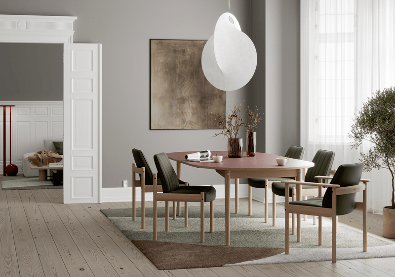 Ry Dining Chair - Eikund - Chairs - Light Grey 03 - Oiled Oak - HORNE