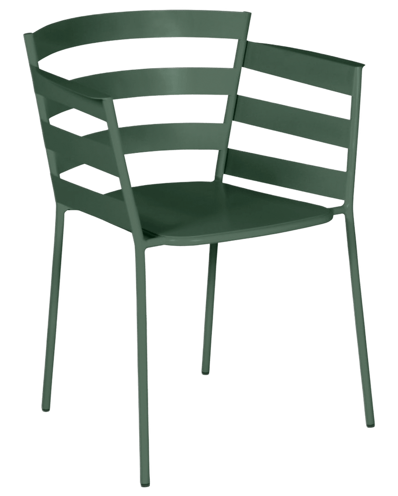 Rythmic Armchair - Set of 2 - Fermob - Outdoor Furniture - Black Cherry - HORNE
