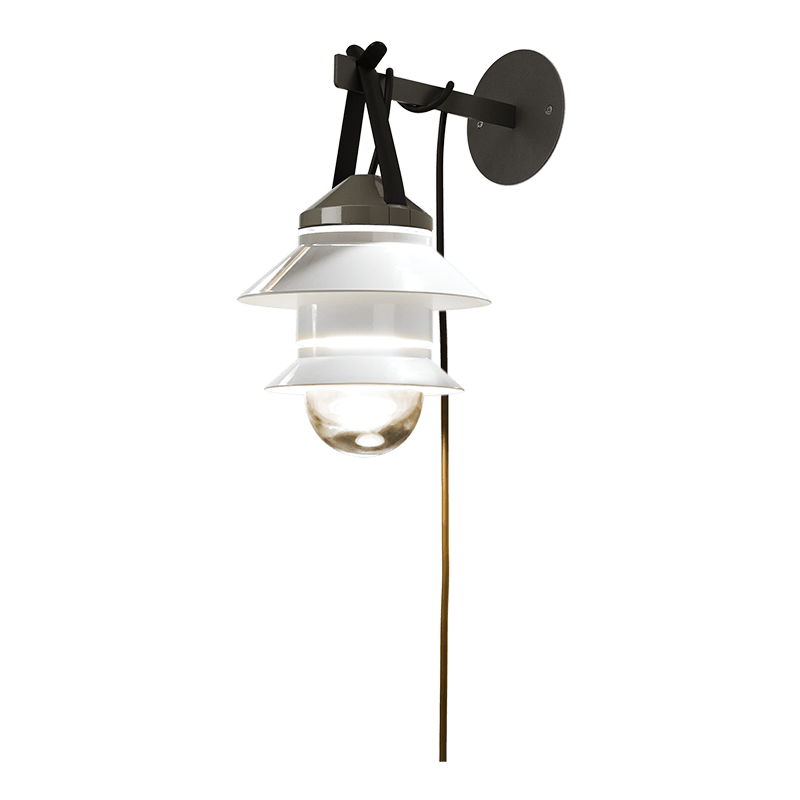 Santorini Outdoor Wall Light - Marset - Outdoor Lights - Gray - HORNE