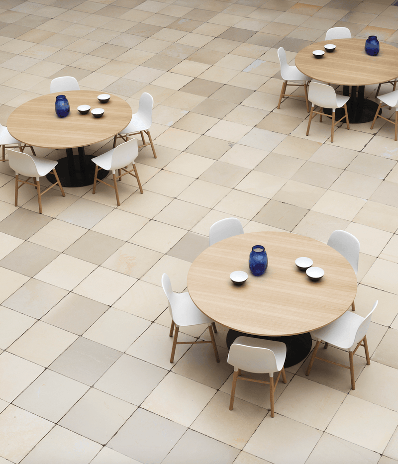 Scala Dining Table - Normann Copenhagen - Tables + Desks - Oak - Small - HORNE