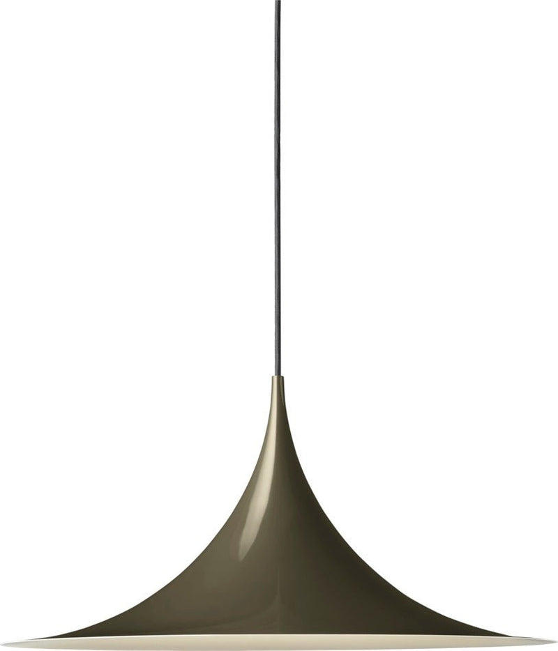 Semi Pendant - Dark Cocoa - Gubi - Pendants - 11.8