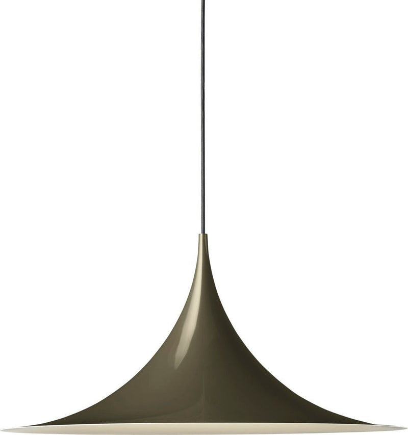 Semi Pendant - Dark Cocoa - Gubi - Pendants - 11.8