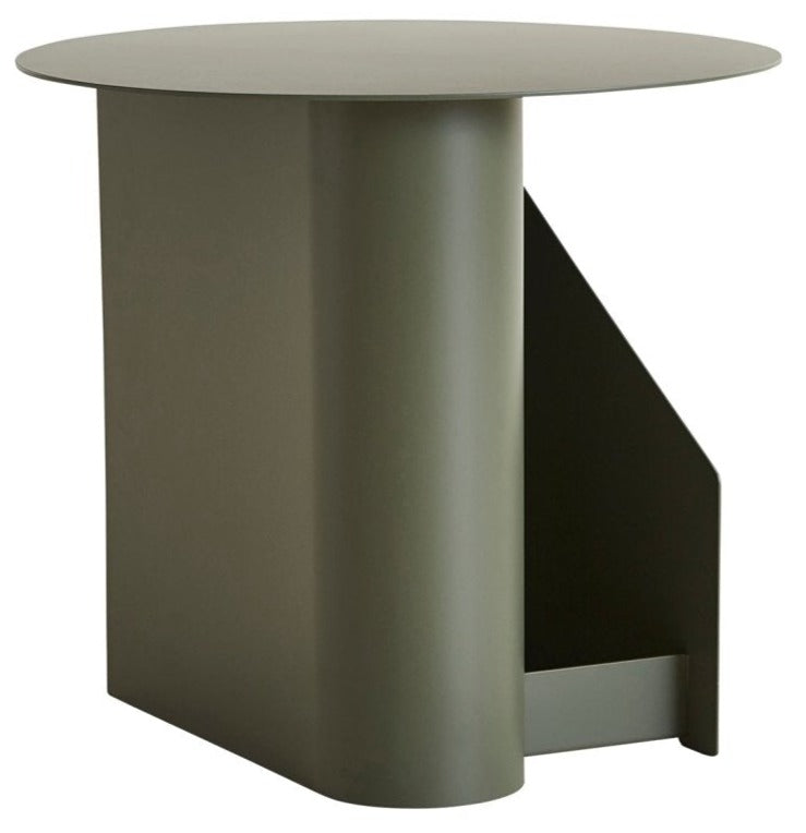 Sentrum Side Table - Woud - Outdoor Furniture - Burnt Orange - HORNE