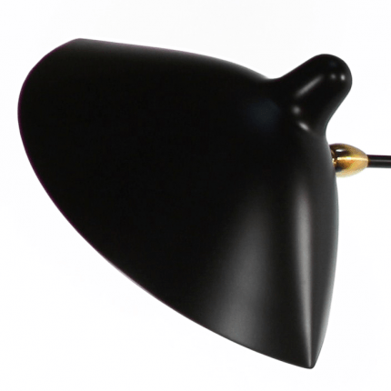 Serge Mouille 5-Still Arm Spider Wall Sconce