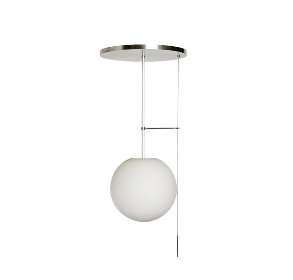 Signal Globe - Workstead - Ceiling Lights - Hewn Brass - With Pull Chain - HORNE