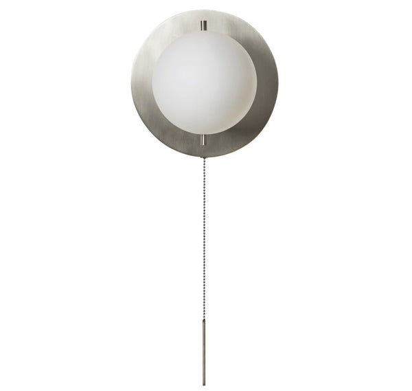 Signal Sconce - Workstead - Wall Sconces - Hewn Brass - With Pull Chain - HORNE