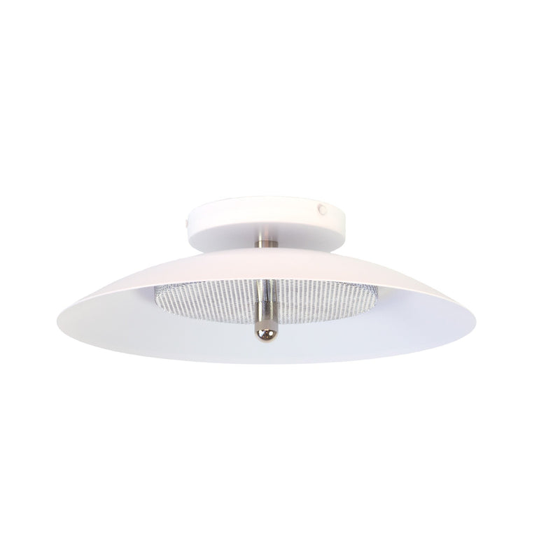 Signal Wall/Ceiling Light - Flush Mount - Souda - Ceiling Lights - White - Brass - 2700K - Warm White - HORNE