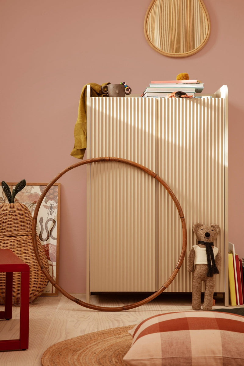 Sill Cupboard Low - Ferm Living - Storage + Organization - Dark Stained Oak - HORNE