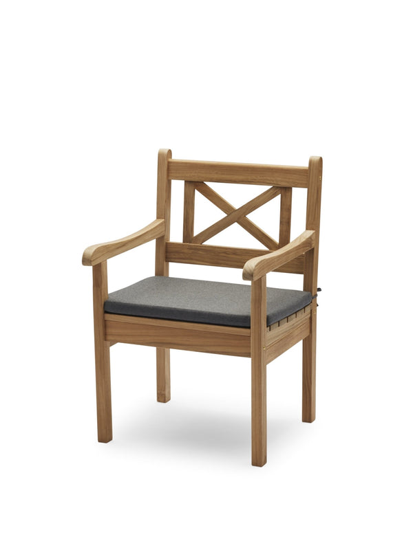 Skagen Chair Cushion - Skagerak by Fritz Hansen - Outdoor Furniture - Charcoal - HORNE