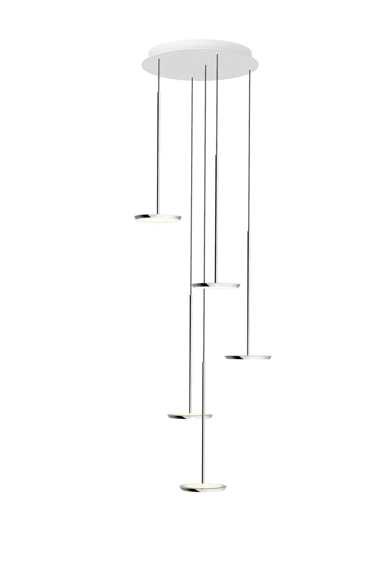 Sky Chandelier - Pablo Designs - Chandeliers - Set of 3 - Chrome - HORNE