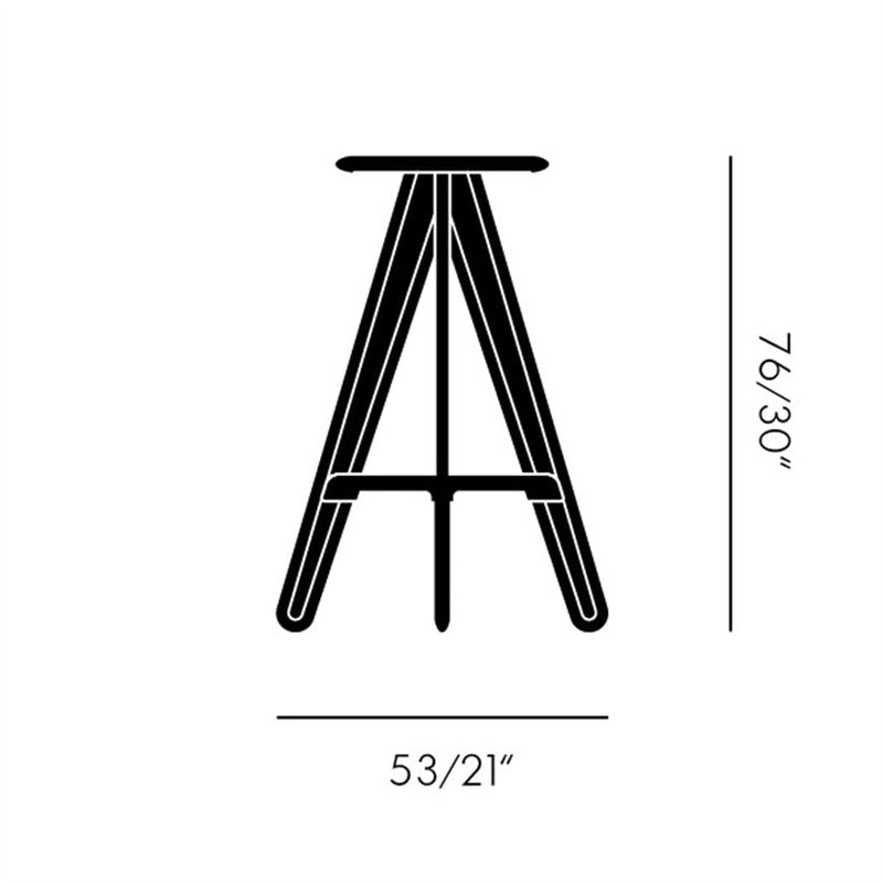 Slab Bar Stool