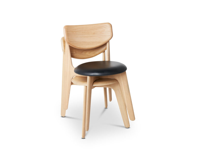 Slab Dining Chair - Tom Dixon - Chairs - Black Oak - Black Oak - HORNE