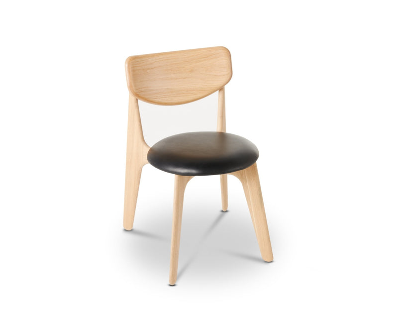 Slab Dining Chair - Tom Dixon - Chairs - Black Oak - Black Oak - HORNE