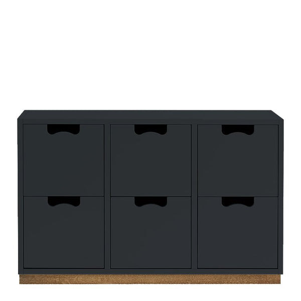 Snow Drawer B2 - Asplund Drawers - Natural Oak P1 - 05 Light Grey - HORNE