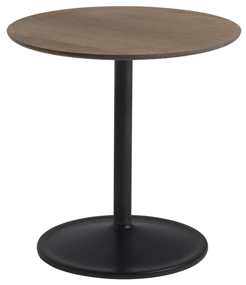 Soft Side Table - Round - Muuto - Bedside Tables - Size 1 - Black Nanolaminate/Black - HORNE