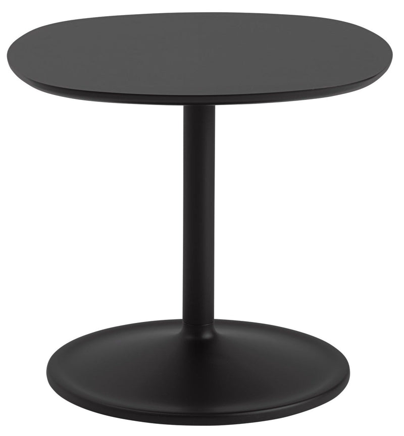 Soft Side Table - Square - Muuto - Bedside Tables - Size 1 - Black Nanolaminate/Black - HORNE
