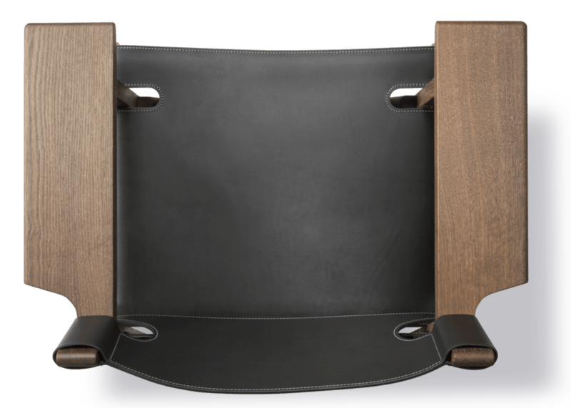 Spanish Chair - Fredericia - Chairs - Natural Saddle Leather/Soaped Oak - HORNE