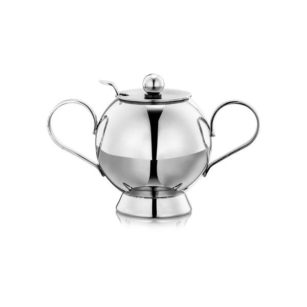 Spheres Sugar Bowl - Nick Munro - Coffee + Tea - Stainless Steel - HORNE