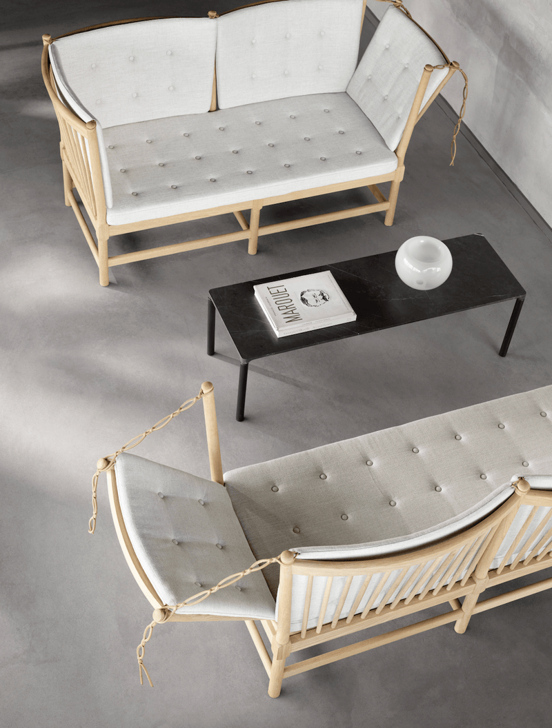 Spoke - Back Sofa - Soap Treated Oak - Fredericia - Sofas - Fiord 271 - HORNE