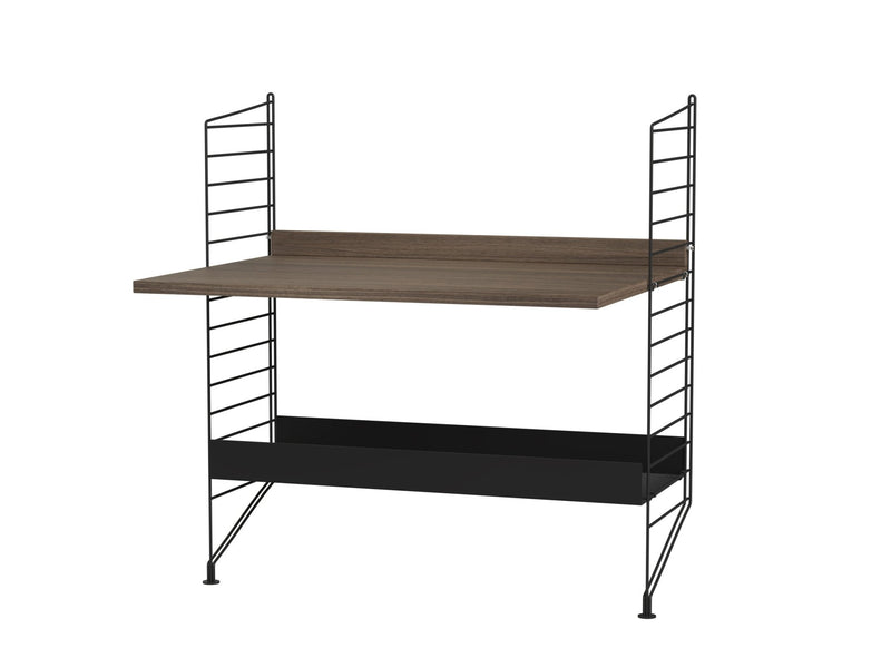 String Kids Room Shelving/Desk - Unit A - String Furniture - Shelving - White - HORNE