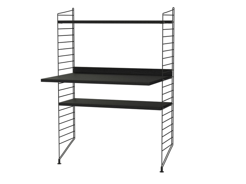 String Workspace Desk/Shelving - Unit H - String Furniture - Shelving - White - HORNE