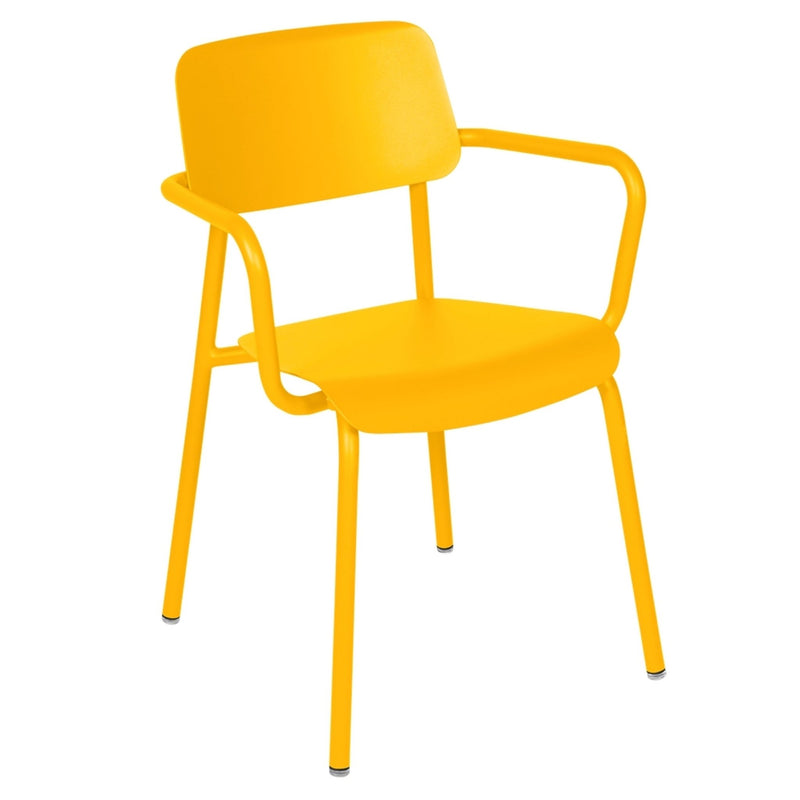 Studie Armchair - Set of 2 - Fermob - Outdoor Furniture - Acapulco Blue - HORNE