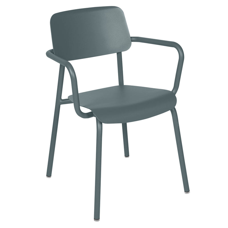 Studie Armchair - Set of 2 - Fermob - Outdoor Furniture - Acapulco Blue - HORNE