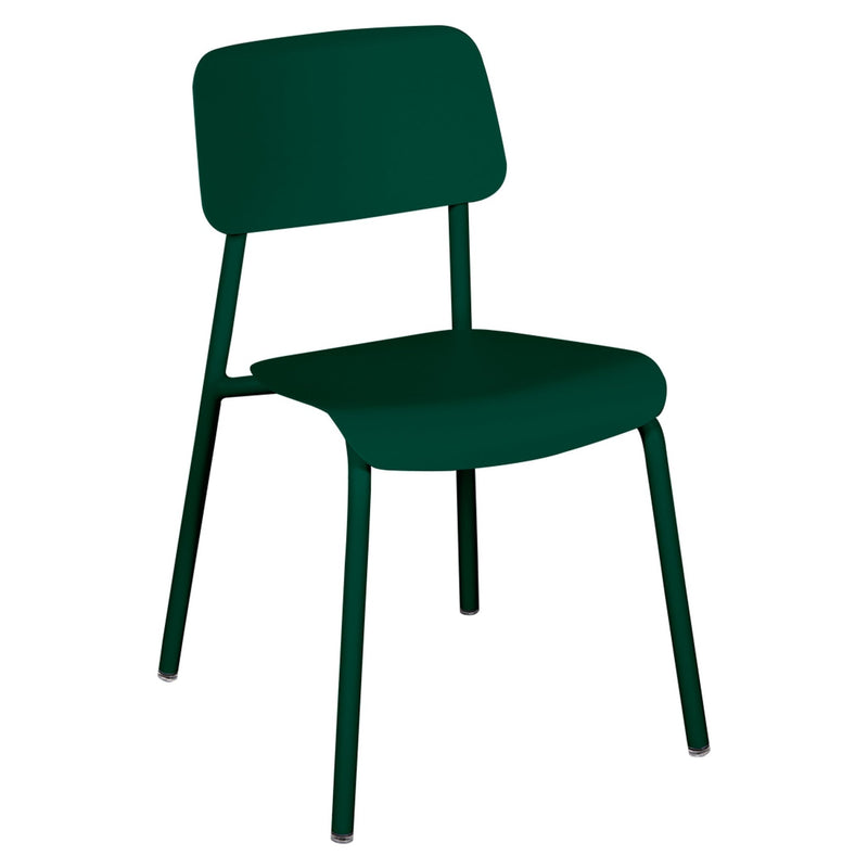 Studie Chair - Set of 2 - Fermob - Outdoor Furniture - Acapulco Blue - HORNE
