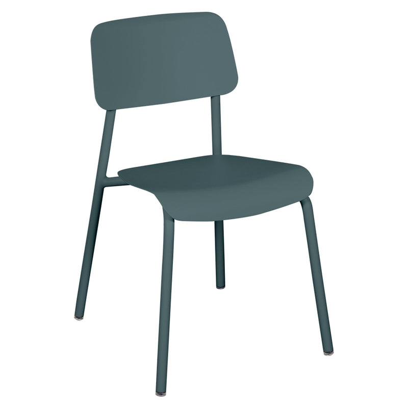 Studie Chair - Set of 2 - Fermob - Outdoor Furniture - Acapulco Blue - HORNE