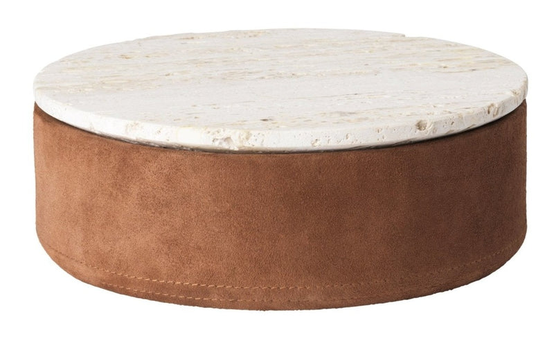 Suede Box - Kristina Dam - Storage + Organization - Small - HORNE