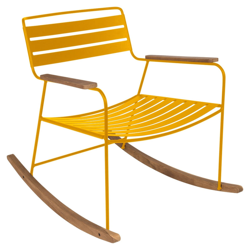 Surprising Rocking Chair - Fermob - Outdoor Furniture - Acapulco Blue - HORNE