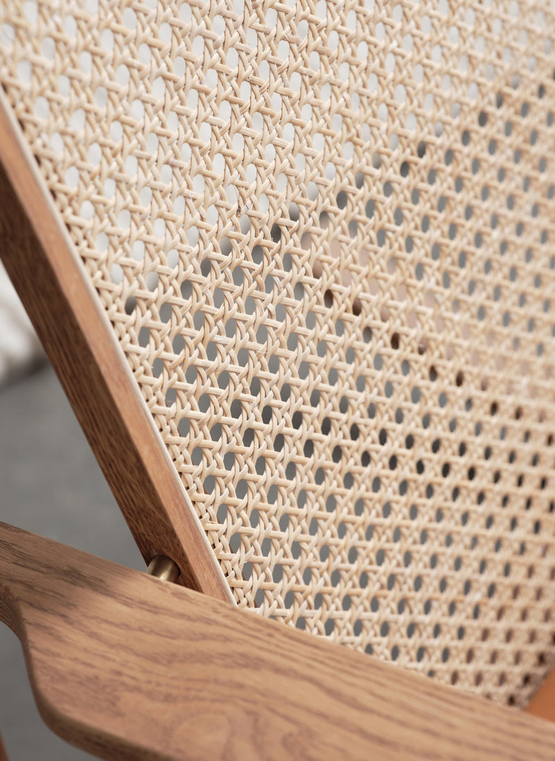 Swing Lounge Chair - Warm Nordic - Chairs - Nevada 0500/ Oak - HORNE