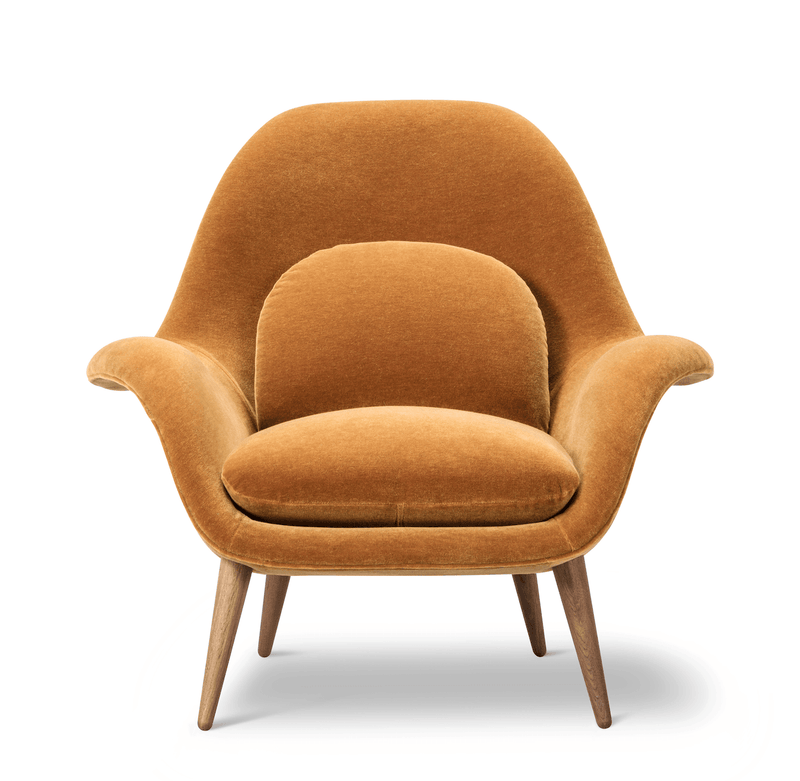 Swoon Lounge - Oiled Oak - Fredericia - Chairs - Hallingdal 180 - HORNE