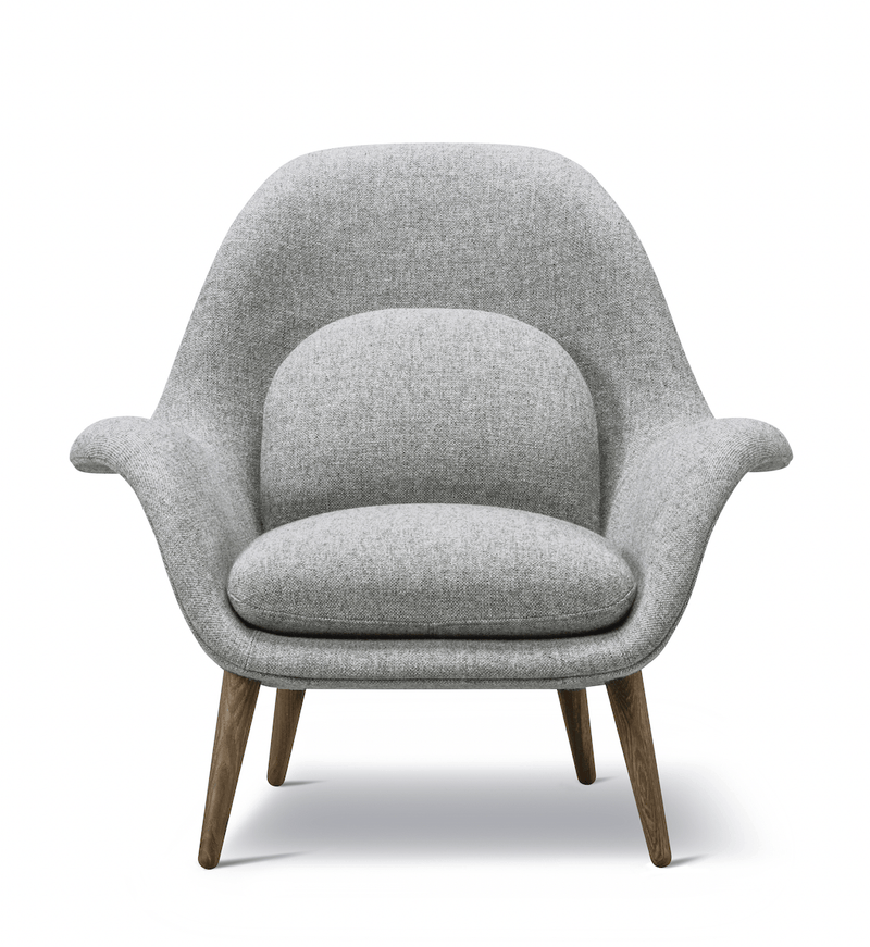 Swoon Lounge - Smoked Oak - Fredericia - Chairs - Hallingdal 130 - HORNE