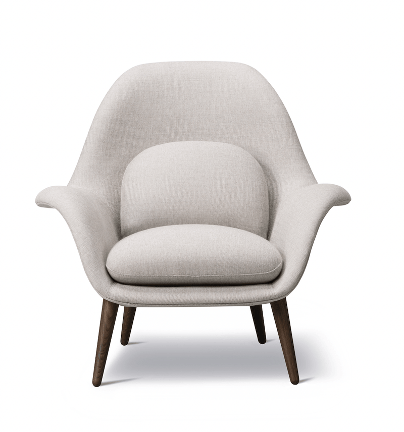 Swoon Lounge - Smoked Oak - Fredericia - Chairs - Hallingdal 130 - HORNE