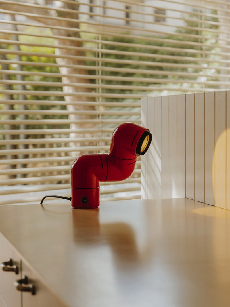 Tatu Table Lamp - Santa & Cole - Table + Task - White Grey - HORNE