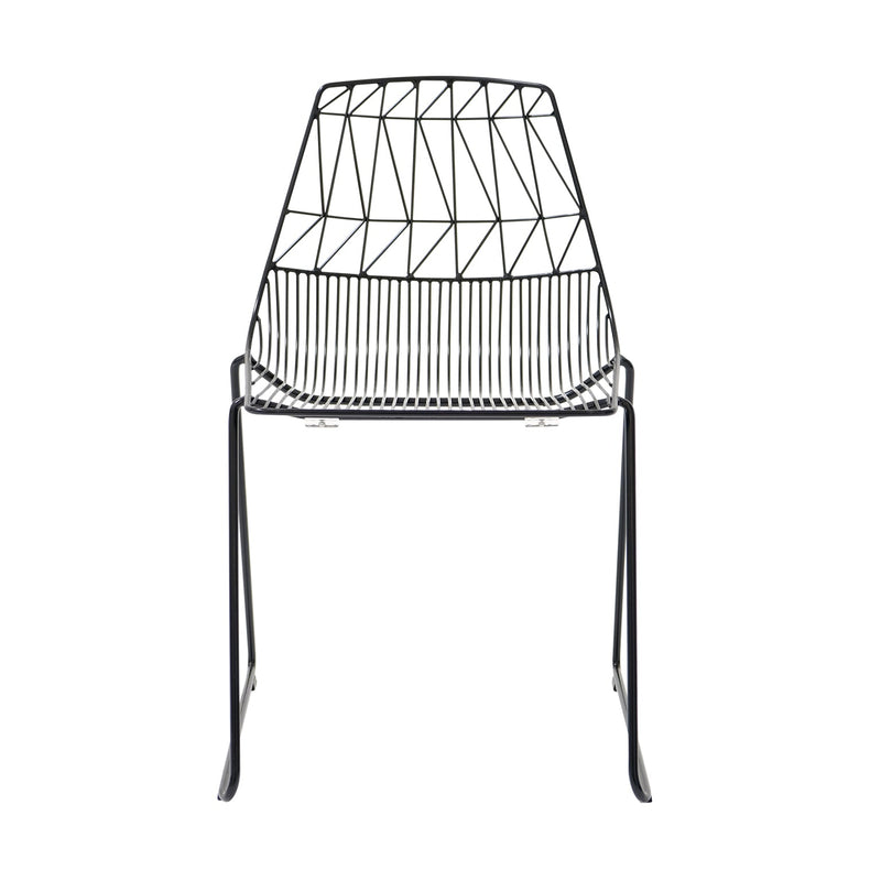 The Lucy Stacking Chair - Set of 2 - Bend Goods - Chairs - White - No Seat Pad - HORNE