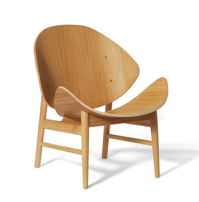 The Orange Lounge Chair - No Upholstery - Warm Nordic - Chairs - Black Oak - HORNE