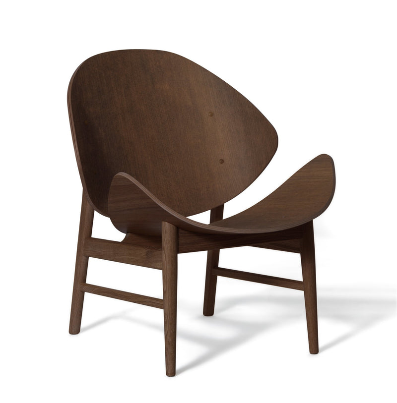 The Orange Lounge Chair - No Upholstery - Warm Nordic - Chairs - Black Oak - HORNE